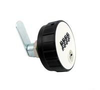 Serrure à combinaison en alliage de zinc avec clé, serrure à came réinitialisable à 4 chiffres pour casier de boîte aux lettres, 58 mm (20 mm)