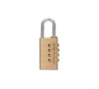 Serrure à combinaison en laiton avec mot de passe à 4 chiffres pour casiers de gym, clôtures sportives, boîtes à outils, bagages de voyage, sécurisez vos effets personnels avec un design antivol