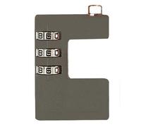 Serrure à combinaison GT Line EXPLORER Métal 3 chiffres