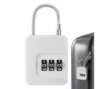 Serrure à combinaison, portable, sûre, toutes saisons, serrure à combinaison sans clé, pour bagages de , sac à dos, salle de sport, maison, tiroir, placard, portail