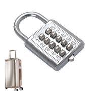 Serrure à combinaison pour casier avec code numérique, petit cadenas à 8 ou 10 chiffres, serrure à combinaison de sécurité, pour la maison, le bureau, la salle de classe, le dortoir d'étudiant