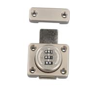 Serrure à combinaison pour portes, verrou de porte robuste sans clé, code chiffré réglable, résistant aux intempéries, pour garages, hangars, caravanes