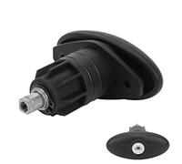 Serrure à Compression de Porte de Cabine de VR Rotative 30mm en Nylon en Alliage de Zinc pour Caravane Yacht Rv Serrures Livré avec 2 Clés Solides,