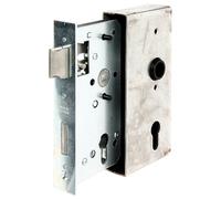 Serrure à cylindre 1/2 tour pour poignée de 18 mm GAH ALBERTS 413422