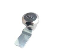 Serrure à cylindre en alliage de zinc MS705-3B avec clés, serrure à came for tiroir, bouton-poussoir disponible, 1 pièce(Triangle)