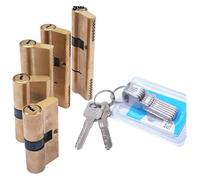 Serrure à cylindre européen, cylindre de serrure, cylindre de porte, cylindre de serrure biais B, serrure de porte d'entrée antivol, serrure à barillet de porte à noyau allongé(110mm(32.5 77.5)