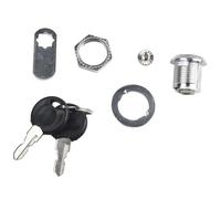 Serrure à cylindre for boîte aux lettres, porte, armoire, tiroir, placard, avec 2 clés (16 mm, 25 mm, 30 mm), 1 pièce(16mm)