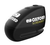 Serrure à disque d'alarme Oxford Screamer7 noir LK289 pour sécurité moto