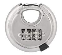 Serrure à disque en acier inoxydable de 70 mm avec potence en laiton, crochet robuste de 9, 5 mm d'épaisseur pour empêcher le crochetage