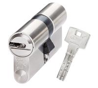 Serrure à double cylindre pour ABUS Bravus 2500 MX | Cylindre de sécurité avec technologie magnétique| Fonction d'urgence et de danger | 3 clés de sécurité (35/45)