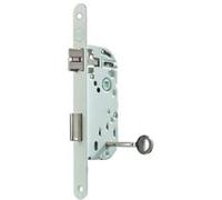 Yale Serrure encastrable à clé Y75R-A40/B/SC Axe 40 mm Coffre 135 mm Certifié NF Niveau 2 Blanc