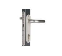 Serrure à encastrer avec axe de 20mm et profil de 40mm et plus, en acier inoxydable. - LOCINOX -