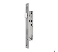 Serrure à encastrer - BKS - B 1314 - DIN gauche/droite - Zinc moulé - Têtière inox mat