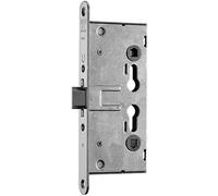 Serrure à encastrer BMH 1739 PZW, DM 65, acier galvanisé