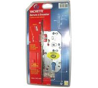 Serrure à encastrer de sûreté VACHETTE - Axe 40 mm - Bouts carrés - Réversible