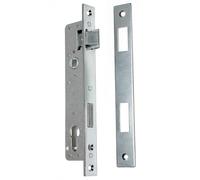 Serrure à mortaiser - Structure tubulaire - 90 / 20 - Gauche / droite - Avec plaque zinguée