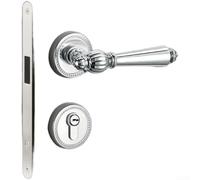 Serrure à encastrer pour porte de chambre - Piège magnétique silencieux | Fermeture magnétique silencieuse, pas de bruit gênant, idéal pour chambre à coucher, bureau, chambre d'hôtel