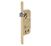 Thirard Serrure à larder GDF bec de cane Axe 40 Fouillot 6 x 9 mm Blanc
