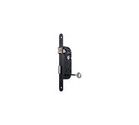 Serrure à encastrer VACHETTE sureté clé 3 gorges, axe 40 mm, réversible, noir