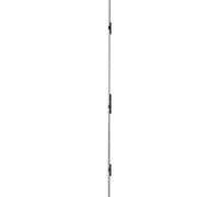 Serrure à larder 3 points - menuiserie métallique - têtière U - axe 30 mm ISEO