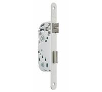 Serrure à larder à condamnation - axe 40 mm - gauche - blanche - D23 VACHETTE