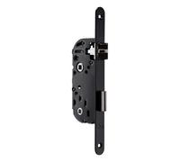 Serrure à larder - à condamnation - axe 40 mm - gauche - noire - D23 VACHETTE