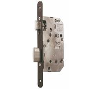 Vachette Serrure bec de cane à larder D453 - axe 50 mm, fouillot 7 mm, droite, sans gâche