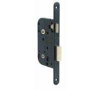 JPM Serrure à larder Multibat 260 – à condamnation, têtière noire, droite, axe 50 mm