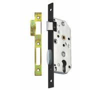 Serrure à larder à cylindre - axe 50 mm - bouts carrés - D455 VACHETTE