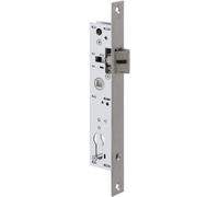 Dom Serrure monopoint à larder Série 9 profil étroit bec de cane largeur 36 mm METALUX F109360000