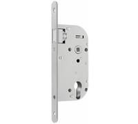 Serrure à larder à pêne magnétique - pêne 1/2 tour seul - axe 50 mm DOM