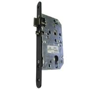 Vachette Serrure à larder D457 d'urgence – têtière acier – axe 50 mm