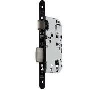 Vachette Serrure monopoint à larder D459 urgence axe 50 mm T20 bout rond finition noir 14503000