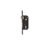 Serrure à larder axe 40 mm - 1 point - Bouts ronds sans cylindre - droite
