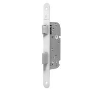 Serrure à larder - bec de cane - axe 50 mm - G - blanc MARC