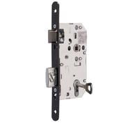 VACHETTE - Serrure à larder D451 clé L axe 50mm bout rond finition noir sans gâche - VACHETTE - 2687000