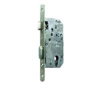 Vachette Serrure à larder D 452 - monopoint, bec de cane seul, têtière inox
