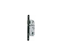 Vachette Serrure à larder D457 d'urgence – têtière acier – axe 50 mm