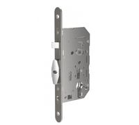 Serrure à larder d'urgence D466 - simple fouillot - réversible - noir VACHETTE