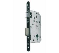 Vachette Serrure monopoint à larder D459 urgence axe 50 mm T20 bout rond finition noir 14503000