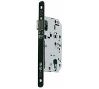 Serrure à larder D457 urgence axe 50mm T20 bout rond finition inox - VACHETTE - 14499000