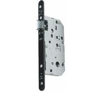 Vachette Serrure à larder D 452 - monopoint, bec de cane seul, têtière inox