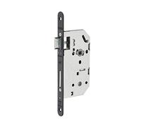 Serrure à larder noire réversible à fouillot Condamnation Axe à 50 mm Monomax Thirard