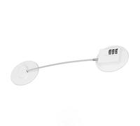 Serrure à l'épreuve des Enfants, Combinaison Adhésive Marque, Serrure de Réfrigérateur en Plastique Rotative à 360 Degrés avec clé pour Armoire pour Enfants (#1)