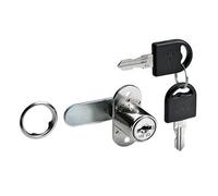 Serrure à levier cylindrique, cylindre Ø 18 mm, épaisseur de porte max. 19 mm