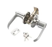 Serrure à levier de porte | Serrure avec poignée à boule | Serrure de porte de chambre | Poignée de porte sphérique | Serrure de poteaux, serrure de poignée de porte intérieure endormie