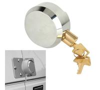 Serrure à Manille Cachée, Cadenas à Manille Cachée, Haute sécurité, Résistant aux Indiscrets, pour Porte de Remorque, avec 2 Clés de Remplacement pour Conteneurs D'entrepôts