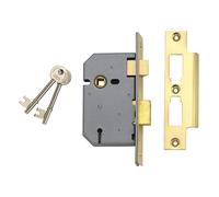 SERRURE À Mortaise À 3 Leviers UNION 2277 Satin Chrome 77,5 Mm 3 Po