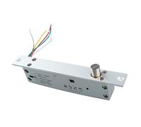 Serrure à Mortaise électrique DC 12 V 5 Lignes à Pêne Dormant étroit avec Affichage LED temporisé pour Contrôle D'accès D'entrée de Porte (Verrouillage de mise hors tension)