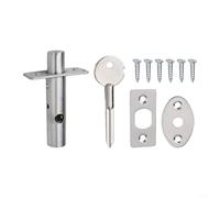 Serrure à mortaise en acier inoxydable avec clé, parfaite pour la sécurité dans divers environnements (C60)